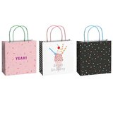  VREĆICE UKRASNE 20X20X8 CM BIRTHDAY 2 STEWO 5203 25 SORTIRANO | shoptok.hr