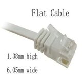 NaviaTec Cat6 patch cable flat, copper 15m | shoptok.hr