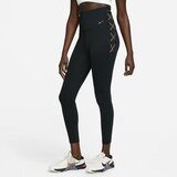 Nike One High-Waisted Lace-Up 7/8 Women's Leggings, Black/Plum Eclipse - XS, (20485593) | Shoptok.si