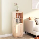 The Living Store Visoka omara 37x34x110 cm trdna borovina - Visoka Omara, (21436040) Cene