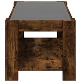  Stolić za kavu LED boja hrasta 93x53x45 cm konstruirano drvo | Eponuda.ba