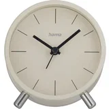 Funkwecker Flores analog ohne Ticken, grau/beige 222229