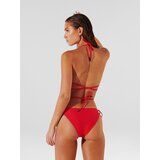 Karl Lagerfeld Bikini gornji dio 'Rue St-Guillaume' crvena / crna / bijela | shoptok.hr