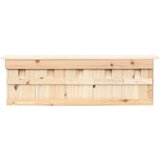  Kućica za vrapce s 5 odjeljaka 68 x 15 x 21 cm od jelovine | shoptok.hr