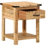 Maison Chic Nočna omarica - Nočna miza 40x40x50 cm trden mangov les, (21688891) Cene