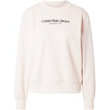 Calvin Klein Jeans Majica pastelno roza / črna | Shoptok.si