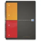 sveska international activebook A4+ kvadratići crna
