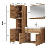 P & B kopalnica montreal, antracit, bela, 4-Delno | Shoptok.si