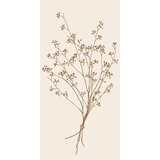 IB Laursen Serviete - rjava cvetlična silhueta - 16 k. | Shoptok.si