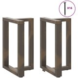  Noge jedilne mize v obliki črke T 2 kosa 50x35x(72-73) cm jeklo, (21828614) | Shoptok.si