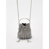 Reserved bucket torba - srebrna Cene