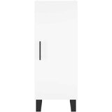  Visoka omara bela 34,5x34x180 cm inženirski les, (20819380) | Shoptok.si