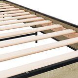  Okvir za krevet boja hrasta 90x200 cm konstruirano drvo i metal | Eponuda.ba