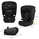 Kinderkraft autosjedalica FIX2GO i-Size 9-36 kg (76-150 cm), Black | shoptok.hr