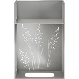  Vrtna saksija 2 kom. Srebrna 50 x 30 x 75 cm Nehrđajući čelik | shoptok.hr