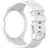 INF Silikonski pašček za uro, kompatibilen s Swatch Royal Pop in AP, 20mm White, (5000310809) Cene