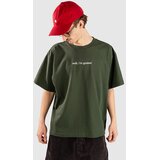 A-Lab Wait I'M Goated Cropped T-shirt forest green | Shoptok.si