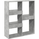 Sobna pregrada boja betona 100x33x115 cm konstruirano drvo | shoptok.hr