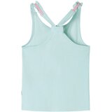  Dječja majica bez rukava svijetla boja mente 116 | shoptok.hr