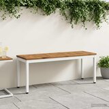  Vrtna klupa 108,5 x 35 x 45 cm Čvrsto drvo akacije Pravokutni | shoptok.hr