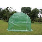 Vrtni tunelski staklenik 4 × 2,5 × 2 m, 10 m², s metalnom konstrukcijom i UV-otpornom folijom | shoptok.hr