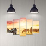 Wallity Set Slika 5DMDF-40, 5 Delova | ePonuda.com