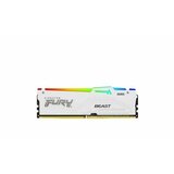 Kingston DIMM DDR5 64GB (2x32GB kit) 6400MT/s KF564C32BWEAK2-64 FURY Beast White RGB EXPO RAM memorija cene