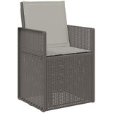  Vrtni set za objed 5 kom. Svjetlosiva PP | shoptok.hr