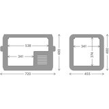 MOBICOOL Dometic CFX3 55 Kompresorski hladnjak 48 | shoptok.hr