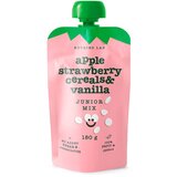 Nutrino Lab junior mix jabuka, jagoda, žitarice i vanila 180gr cene