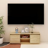 vidaXL TV ormarić 110 x 30 x 40 cm od masivne borovine Cijene