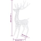  XXL akrilni božićni sob 250 LED 180 cm šareni | Eponuda.com