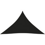 vidaXL Senčno jadro oksford blago trikotno 2,5x2,5x3,5 m črno Cene