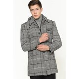 Dewberry PLT8335 MEN'S COAT-PATTERNED BLACK | Shoptok.si