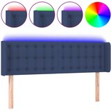  LED uzglavlje plavo 147x16x78/88 cm od tkanine | shoptok.hr