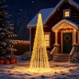  Božićne lampice s 12 LED dioda 1608 LED lampica Topla bijela | shoptok.hr