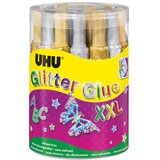  Ljepilo glitter glue 20g UHU L0180500 zlatno-srebrno Cene