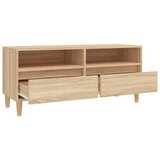 TV ormarić boja hrasta sonome 100x34,5x44,5cm konstruirano drvo | shoptok.hr