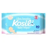 plavi baby vlažne maramice 80 komada