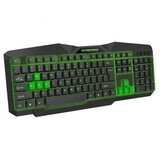 Esperanza gaming ESPERANZA TIRIONS, USB, illuminated, green, US layout, EGK201G Cijene