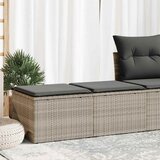 Maison Chic Seti vrtnega pohištva - Vrtna garnitura - Vrtni pohištvo set z blazinami 2-delna siv ratan/akacija, (21804838) | Shoptok.si