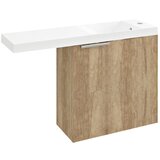 Sapho Zidni ormarić bez umivaonika u dekoru hrasta u prirodnoj boji 50x50 cm Latus Vi – | shoptok.hr