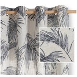 Restilo Siva/kremno bela zavesa 135x250 cm Palmera – Cene