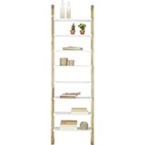 Mömax regal durham, bela, barva oreha | Shoptok.si