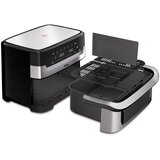 Tefal Dual Easy Fry Flex EY922D 9 L Stand-alone Hot air fryer Black, Stainless steel | shoptok.hr