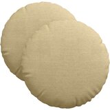  Jastučići za sjedenje 2 pcs Siva zelena Ø 40 cm Kordura tekstil | Eponuda.com