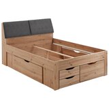 Mömax Postelja Maxi, S Predali, Hrast, 140x200 | Shoptok.si