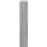 vidaXL Stenska omarica siva sonoma 80x15x80 cm inženirski les | Shoptok.si