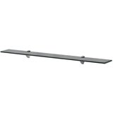 Maison Chic 2 kosi Stenske Police - Viseče police steklo 90x10 cm 8 mm, (21794166) | Shoptok.si