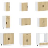  14-dijelni set kuhinjskih ormarića Porto konstruiranog drva | shoptok.hr
